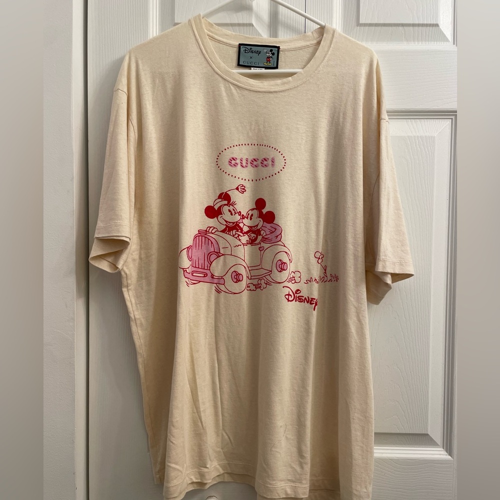 Gucci x Disney Limited Mickey Printed Retro Beige 604176 XXL